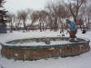 Павлодар 2009 - Ленинский парк - Старик и рыбка