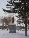 Павлодар 2009 - Ленинский парк - Памятник В.И. Ульянову (Ленину)